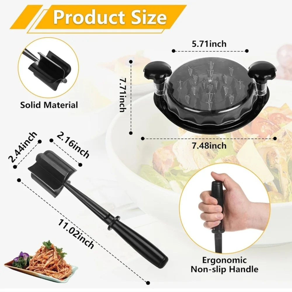 PONCRAFTS chicken shredder